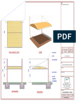 Standard Cantilever Structure Drawing