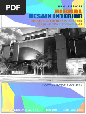 Jurnal Desain Interior Volume 2 Pdf