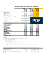 Latihan Soal Financial Ratios