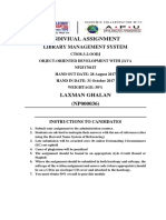 Document of Java Library Management System PDF