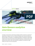 Auto Finance Analytics PDF