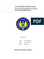 Laporan Praktikum Kimia Dasar - Cici Nurhidayati - 15307141040