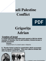 Israeli Palestine Conflict