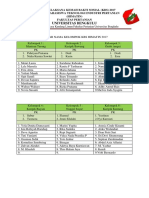 Daftar Nama Kelompok Kbs Himatin 2017