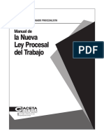 14 Manual de La Nueva Ley Procesal Del Trabajo