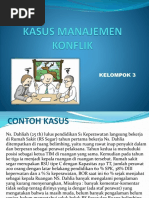 Kasus Manajemen Konflik Klp 3