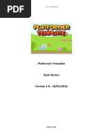 Platformer Template