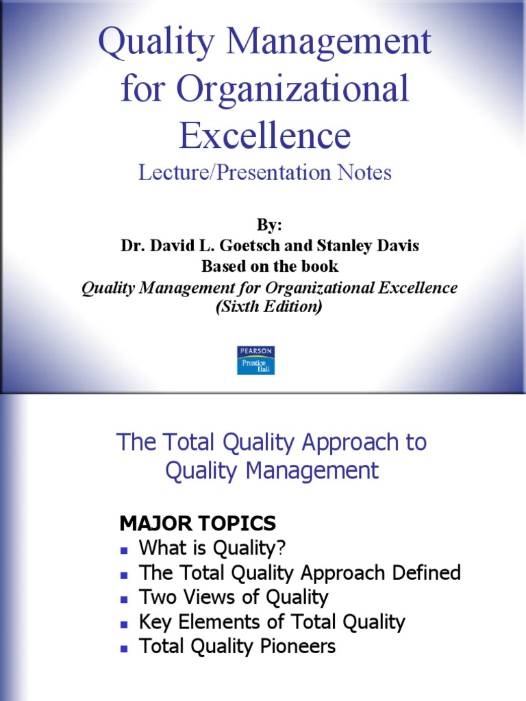 ️ Total quality management topics. Total Quality Management Essay. 20190128