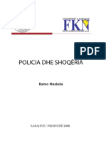 Policia Dhe Shoqëria - Ramo Masleša