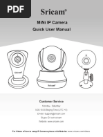 SP020 and SP022 Quick User Manual