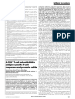 (1997) A CD4+ T-cell subset inhibits antigen-specific T-cell responses and prevents colitis
