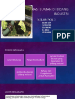 Radiasi Buatan Di Bidang Industri