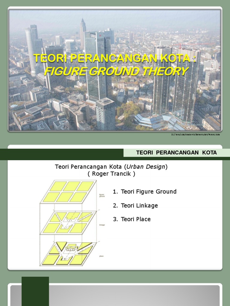 MG 2 - Teori Figure Ground Plan | PDF