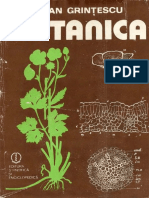 Botanica I Grintescu 1985
