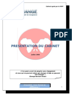 Presentation Du Cabinet