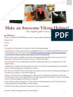Make An Awesome Viking Helmet!: The Complete Guide To Do It Yourself Foam Helmetry
