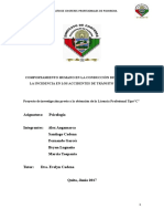 Proyecto Psicología