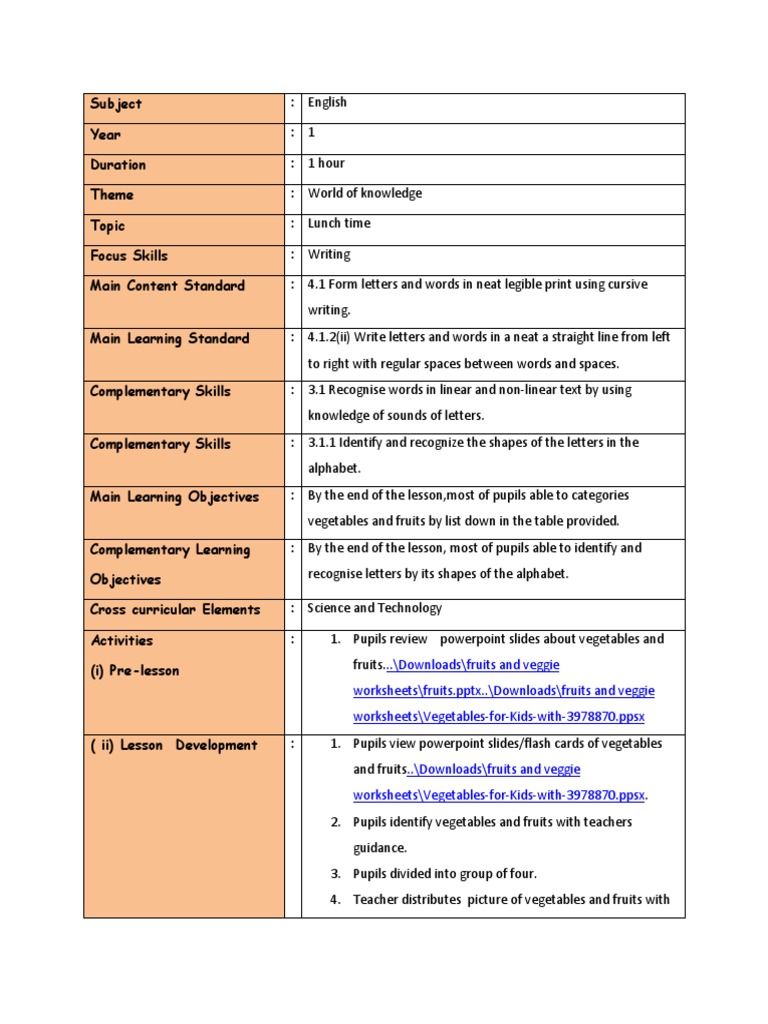 Lesson Plan Cefr Pdf Lesson Plan Cognition