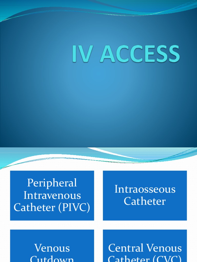Panduan Pemasangan Kateter Intravenous | PDF | Terapi Infus | Pembuluh ...