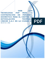 Aplicativo Web con Tecnología PHP - MYSQL