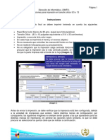 Instrucciones para Impresion PDF