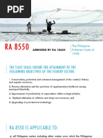 RA 8550 Amended by RA 1064