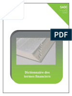 Dictionnaire Termes Financiers