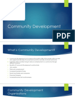 Community Development