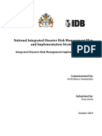 National Integrated Disaster Risk Management Implementation Strategy For Guyana