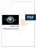 BMW - Marketing Communication Mix