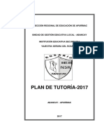 2017-Plan de Tutoría