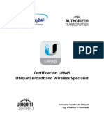 Certificación UBWS: Curso de Redes Inalámbricas Ubiquiti