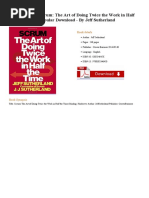 Download Scrum the Art of Doing Twice by DaNi Alexis SN364235541 doc pdf