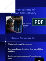 Complications of Labor