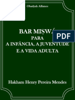 Bar Miswá Para a Infância, A Juventude e a Vida Adulta - Hakham Henry Pereira Mendes