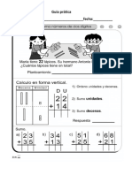 Suma y Resta 2 Digitos