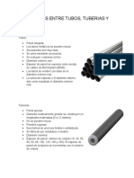 Diferencias Entre Tubos y Tuberias