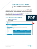 Tutorial para o Autoarquivamento de Dissertacoes e Teses 2.0