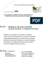 Modelo evaluación educación básica