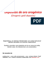 Presentacion Depositos de Oro Orogenico