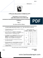 Jabatan Iielajaran Teftei (Gganu: Paper 2 Two Iours and Thirty Minutes