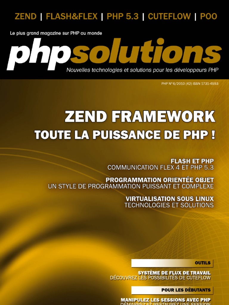 Zend Framework PHP 06 2010 FR | PDF | PHP | Drupal