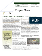 Trogon News: Ramsey Canyon CBC December 19