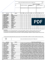 Planillas de Evidencia Jardin A. Primer Periodo