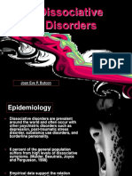Dissociative Disorders: Joan Eve P. Butcon