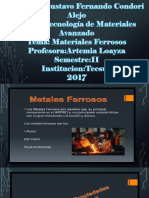 materiales ferroso