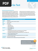 FIST Test Results and Scoring Guide | PDF