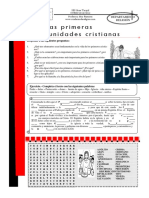 1 Ficha de Trabajo. Las Primeras Comunidadescristianas. Unlocked