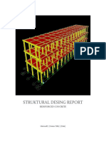 Structural Design Report for Reinforced Concrete