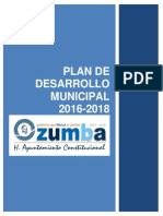 Plan de Desarrollo Municipal Ozumba 1618